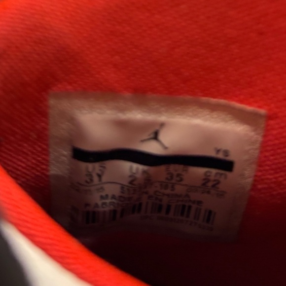 Nike Jordan Son of Mars Hot Lava youth Size 3 - Picture 6 of 8